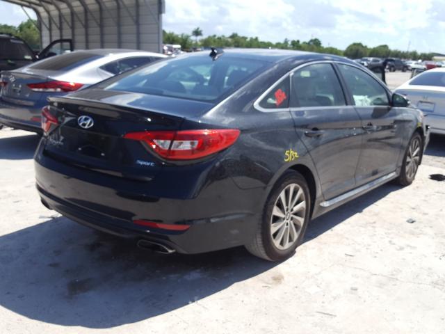 Photo 3 VIN: 5NPE34AF4HH489623 - HYUNDAI SONATA SPO 