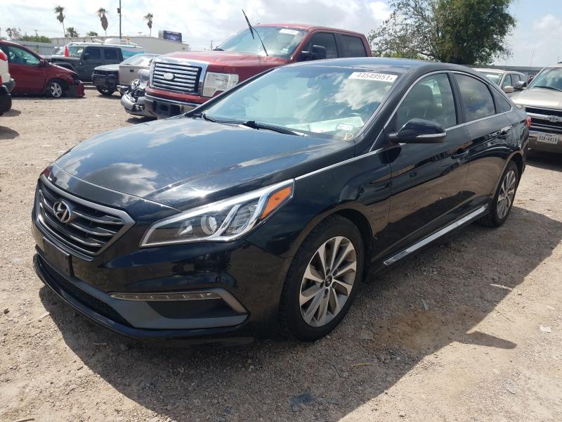 Photo 1 VIN: 5NPE34AF4HH499598 - HYUNDAI SONATA 