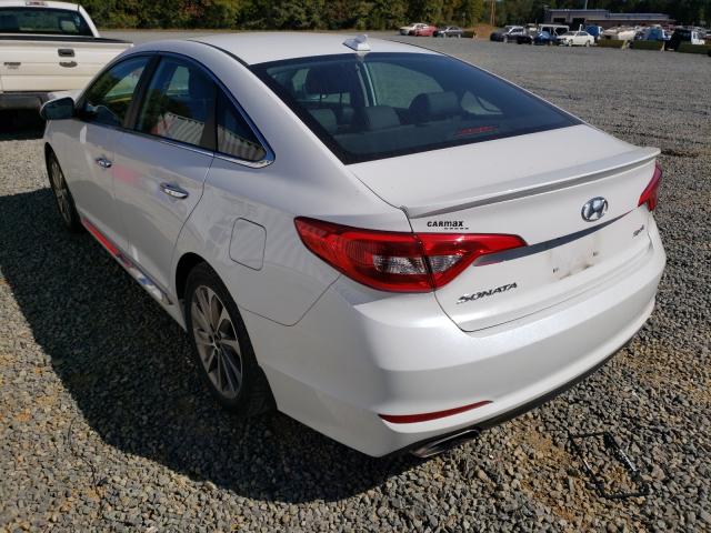 Photo 2 VIN: 5NPE34AF4HH500510 - HYUNDAI SONATA SPO 