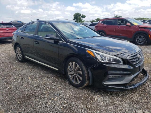 Photo 3 VIN: 5NPE34AF4HH504671 - HYUNDAI SONATA 