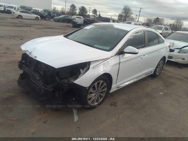 Photo 1 VIN: 5NPE34AF4HH508641 - HYUNDAI SONATA 