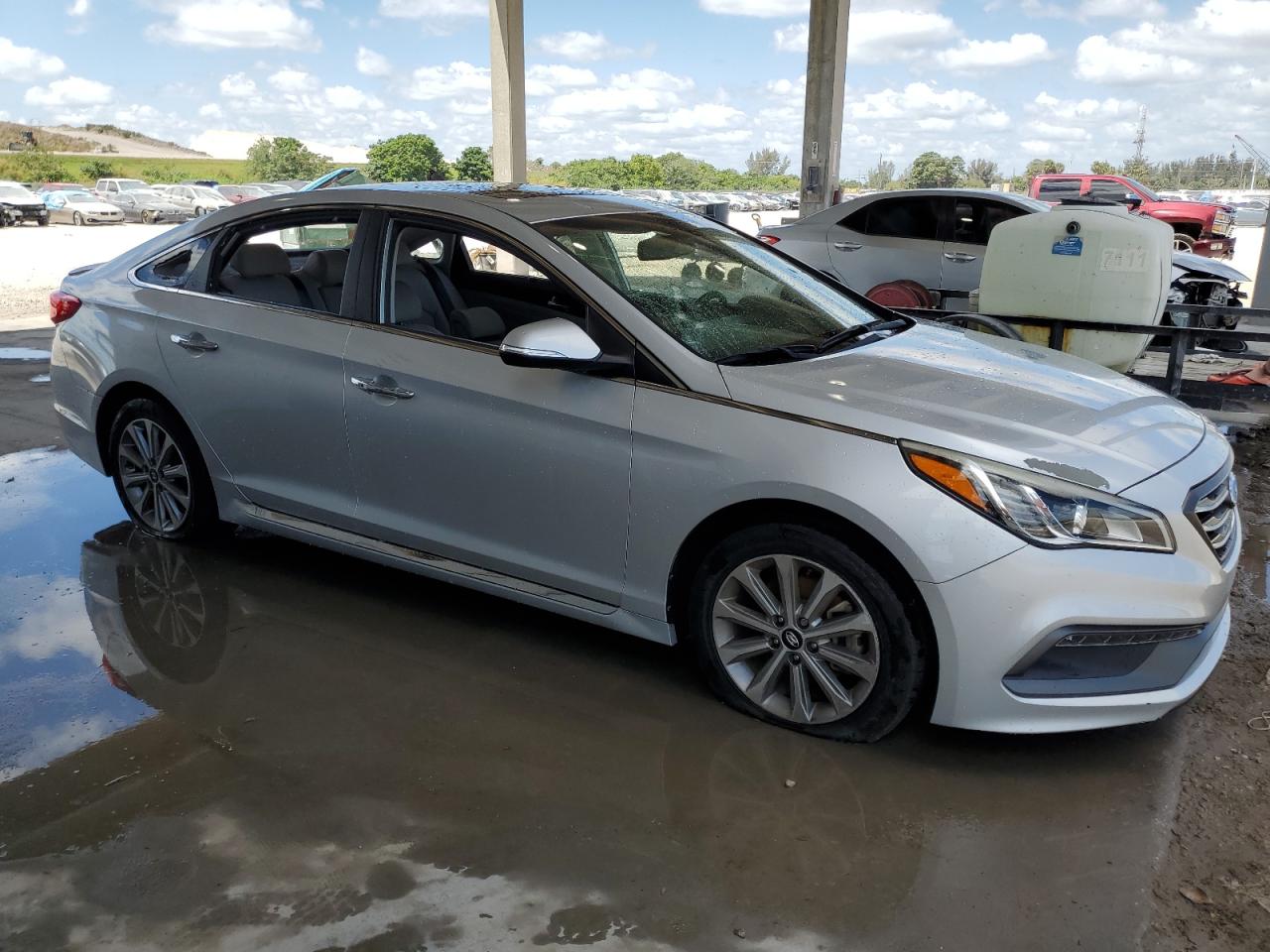 Photo 3 VIN: 5NPE34AF4HH510809 - HYUNDAI SONATA 