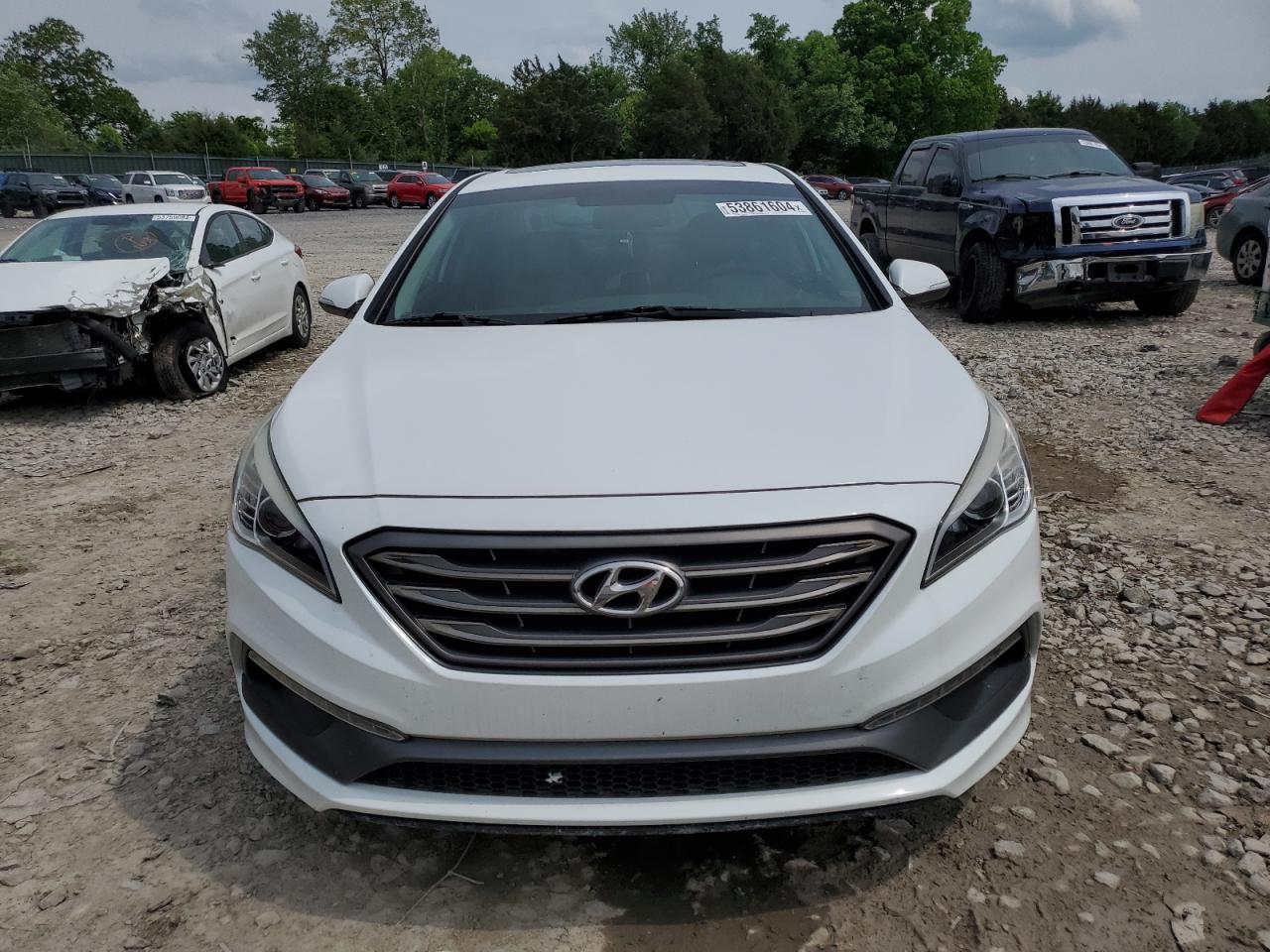 Photo 4 VIN: 5NPE34AF4HH520756 - HYUNDAI SONATA 