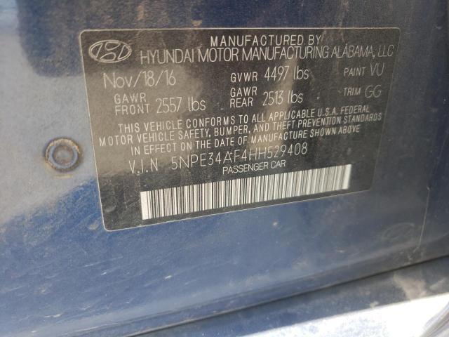 Photo 11 VIN: 5NPE34AF4HH529408 - HYUNDAI SONATA SPO 