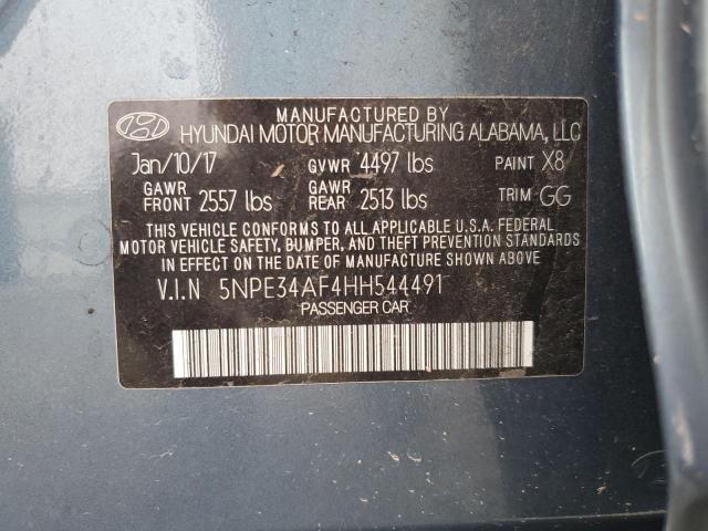 Photo 11 VIN: 5NPE34AF4HH544491 - HYUNDAI SONATA SPO 