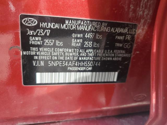 Photo 11 VIN: 5NPE34AF4HH550744 - HYUNDAI SONATA SPO 