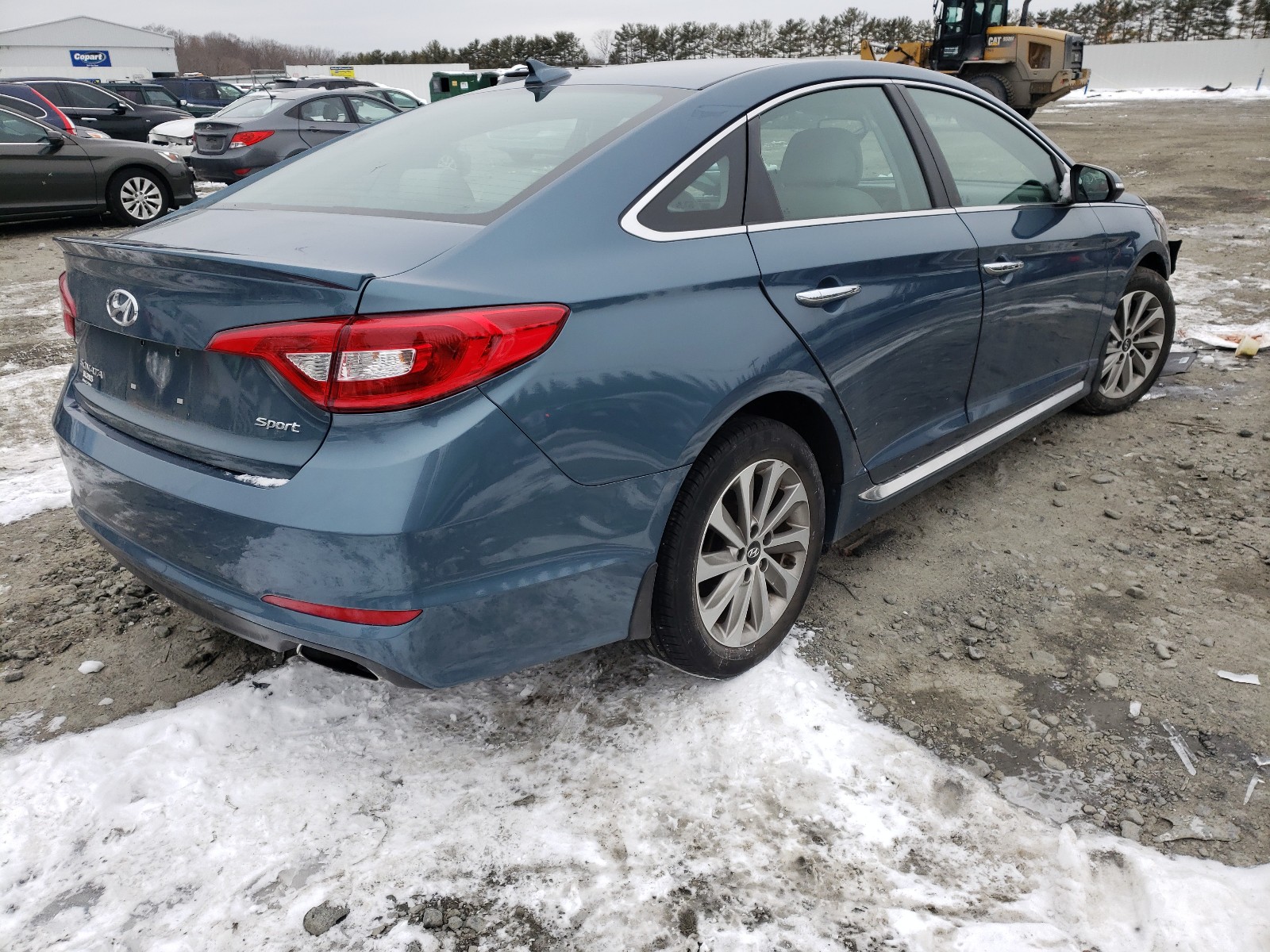 Photo 3 VIN: 5NPE34AF4HH566653 - HYUNDAI SONATA SPO 