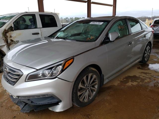 Photo 1 VIN: 5NPE34AF4HH567379 - HYUNDAI SONATA SPO 