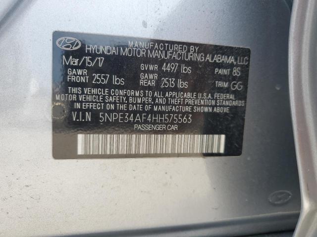 Photo 11 VIN: 5NPE34AF4HH575563 - HYUNDAI SONATA SPO 