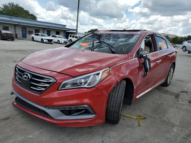 Photo 1 VIN: 5NPE34AF4HH577314 - HYUNDAI SONATA SPO 