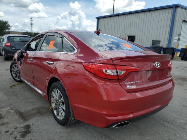 Photo 2 VIN: 5NPE34AF4HH577314 - HYUNDAI SONATA SPO 