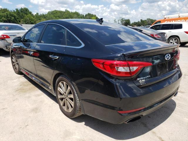 Photo 2 VIN: 5NPE34AF4HH583758 - HYUNDAI SONATA SPO 