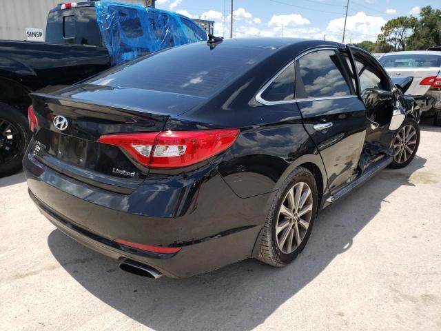 Photo 3 VIN: 5NPE34AF4HH583758 - HYUNDAI SONATA SPO 