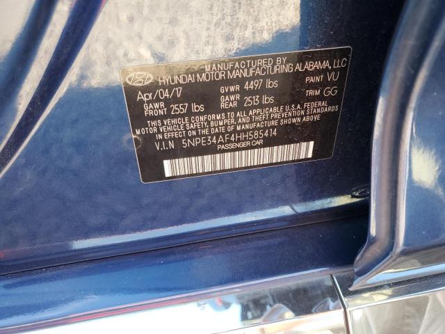 Photo 11 VIN: 5NPE34AF4HH585414 - HYUNDAI SONATA SPO 