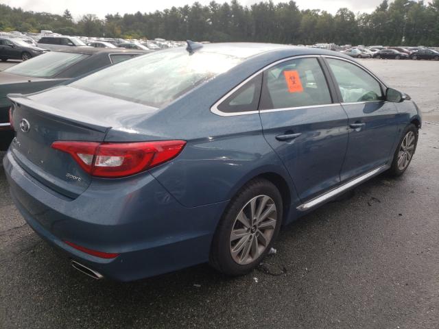 Photo 3 VIN: 5NPE34AF4HH590869 - HYUNDAI SONATA SPO 