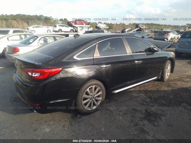 Photo 3 VIN: 5NPE34AF4HH595716 - HYUNDAI SONATA 