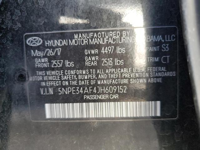 Photo 11 VIN: 5NPE34AF4JH609152 - HYUNDAI SONATA 