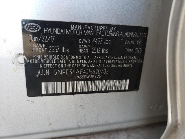 Photo 9 VIN: 5NPE34AF4JH620782 - HYUNDAI SONATA SPO 