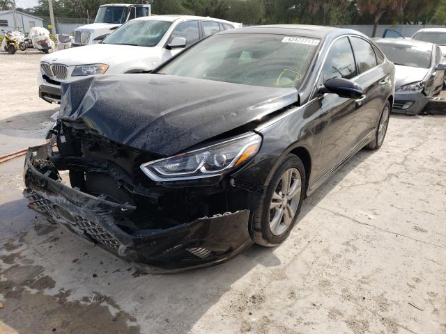 Photo 1 VIN: 5NPE34AF4JH630518 - HYUNDAI SONATA SPO 