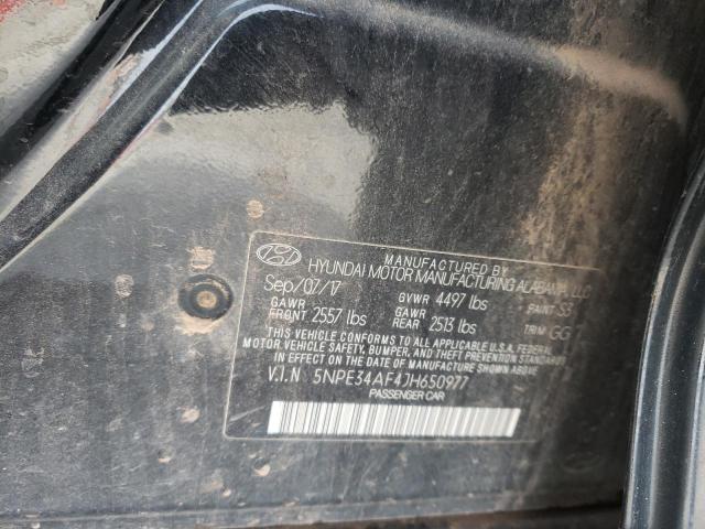 Photo 9 VIN: 5NPE34AF4JH650977 - HYUNDAI SONATA SPO 