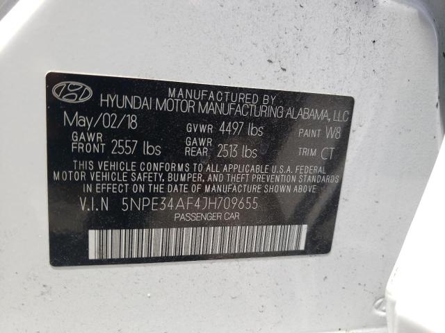 Photo 9 VIN: 5NPE34AF4JH709655 - HYUNDAI SONATA SPO 