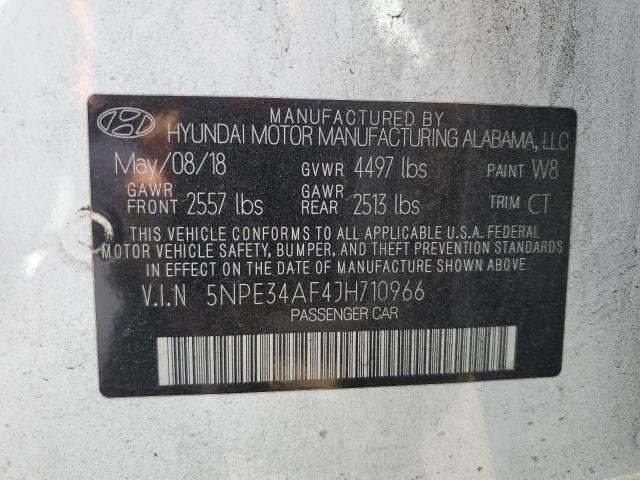 Photo 12 VIN: 5NPE34AF4JH710966 - HYUNDAI SONATA SPO 