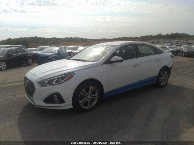 Photo 1 VIN: 5NPE34AF4KH744696 - HYUNDAI SONATA 