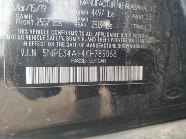 Photo 11 VIN: 5NPE34AF4KH785068 - HYUNDAI SONATA LIM 