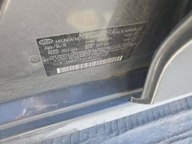 Photo 11 VIN: 5NPE34AF4KH791209 - HYUNDAI SONATA LIM 