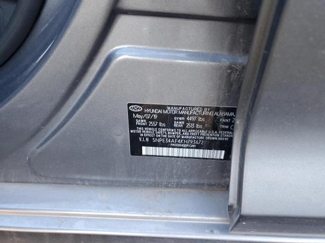 Photo 12 VIN: 5NPE34AF4KH793672 - HYUNDAI SONATA 