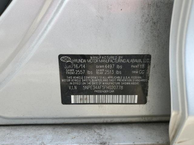 Photo 11 VIN: 5NPE34AF5FH020778 - HYUNDAI SONATA SPO 