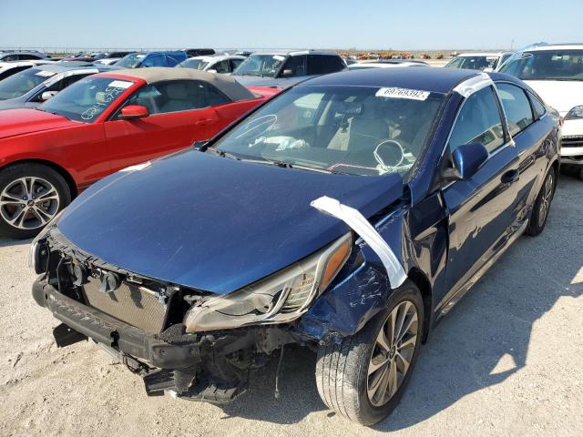 Photo 1 VIN: 5NPE34AF5FH022305 - HYUNDAI SONATA SPO 