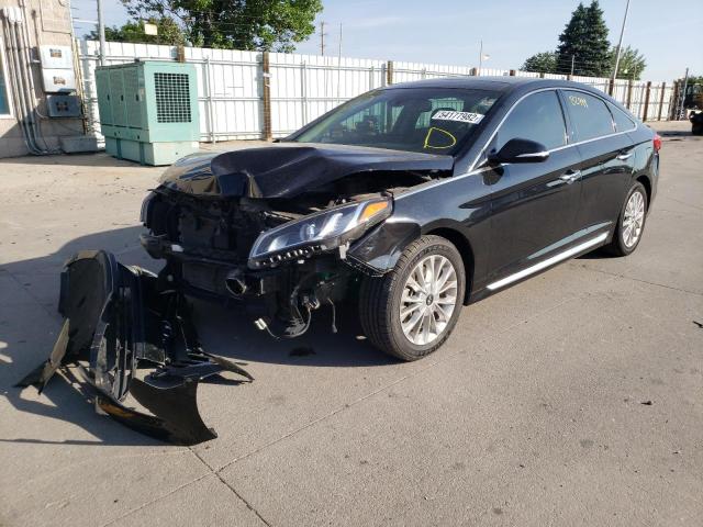 Photo 1 VIN: 5NPE34AF5FH040240 - HYUNDAI SONATA SPO 