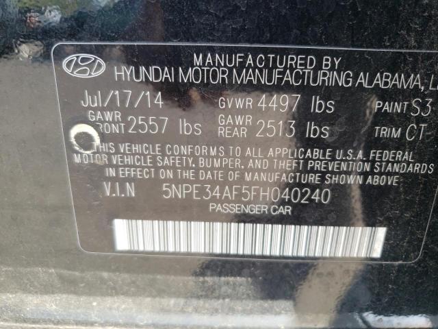 Photo 9 VIN: 5NPE34AF5FH040240 - HYUNDAI SONATA SPO 