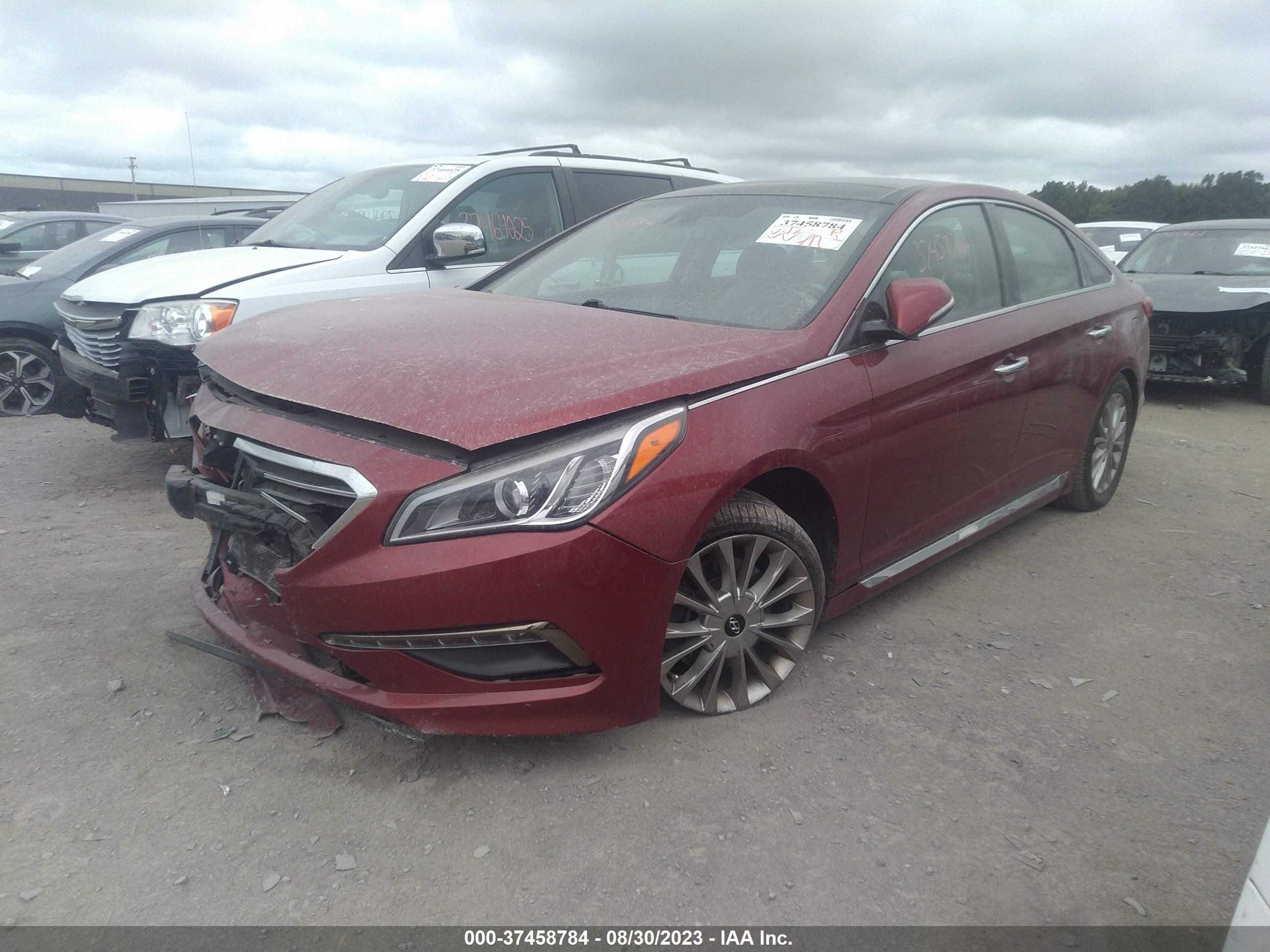 Photo 1 VIN: 5NPE34AF5FH045728 - HYUNDAI SONATA 