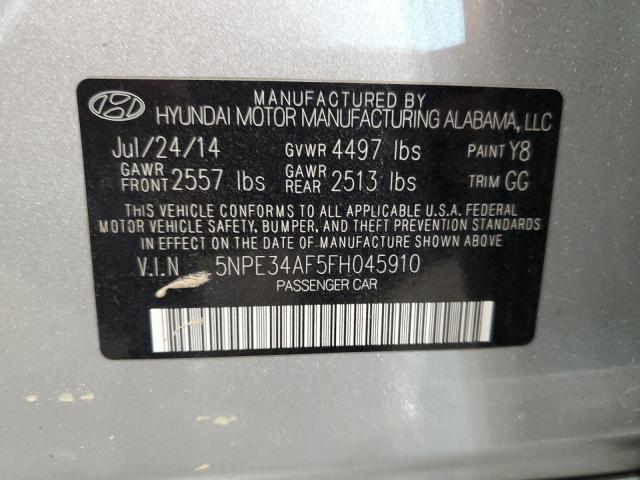 Photo 11 VIN: 5NPE34AF5FH045910 - HYUNDAI SONATA 