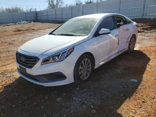 Photo 1 VIN: 5NPE34AF5FH046104 - HYUNDAI SONATA SPO 