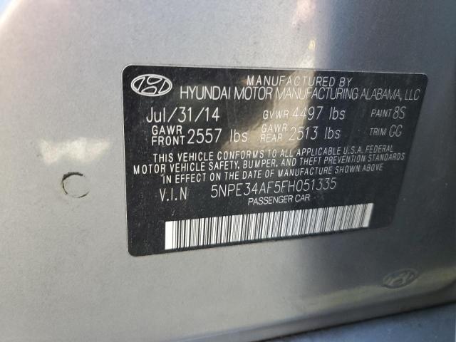 Photo 11 VIN: 5NPE34AF5FH051335 - HYUNDAI SONATA SPO 