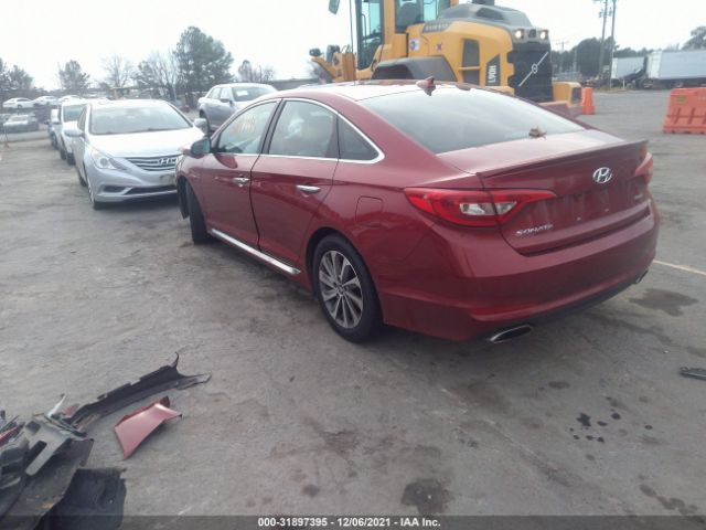 Photo 2 VIN: 5NPE34AF5FH055546 - HYUNDAI SONATA 