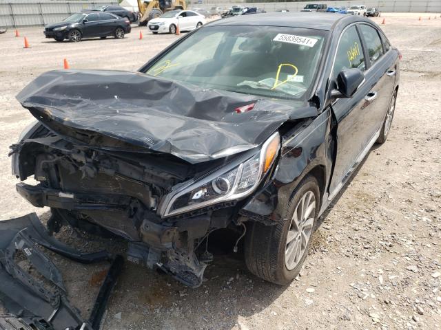 Photo 1 VIN: 5NPE34AF5FH068801 - HYUNDAI SONATA SPO 