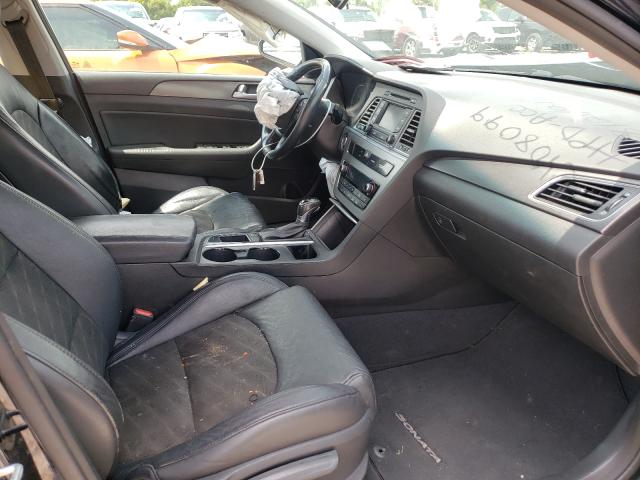 Photo 4 VIN: 5NPE34AF5FH068801 - HYUNDAI SONATA SPO 