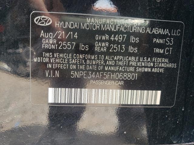 Photo 9 VIN: 5NPE34AF5FH068801 - HYUNDAI SONATA SPO 