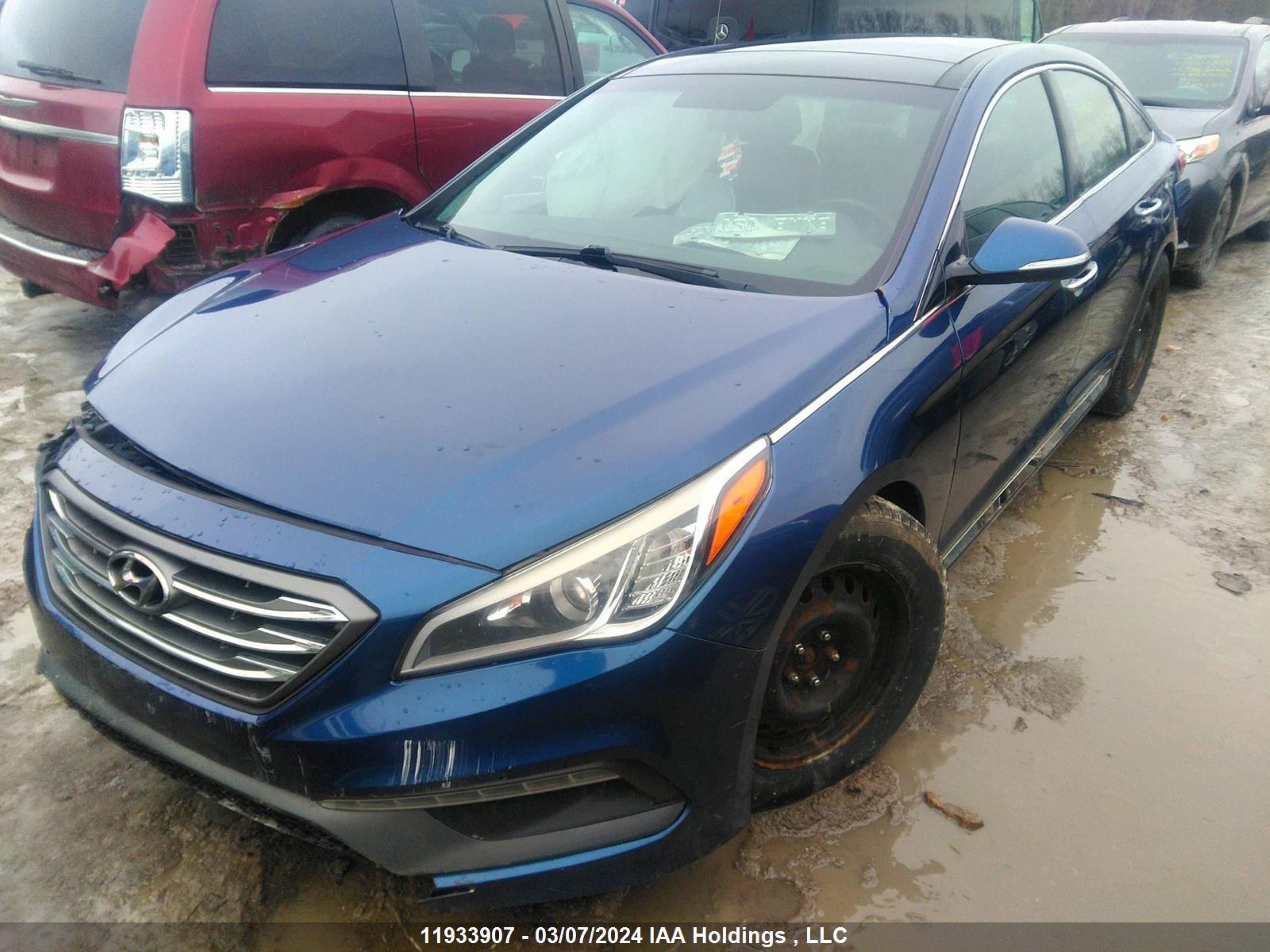 Photo 1 VIN: 5NPE34AF5FH078146 - HYUNDAI SONATA 