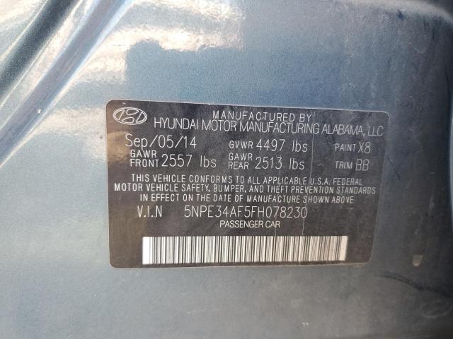 Photo 11 VIN: 5NPE34AF5FH078230 - HYUNDAI SONATA SPO 