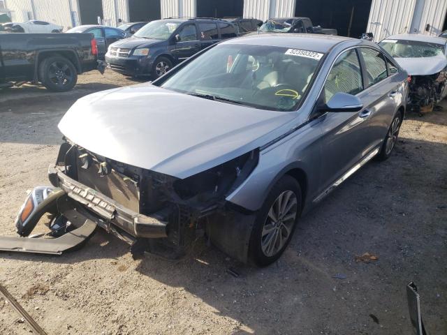 Photo 1 VIN: 5NPE34AF5FH080057 - HYUNDAI SONATA SPO 