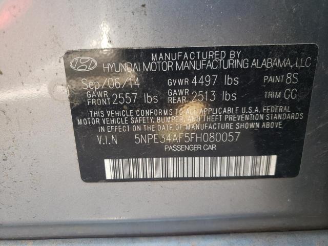 Photo 9 VIN: 5NPE34AF5FH080057 - HYUNDAI SONATA SPO 