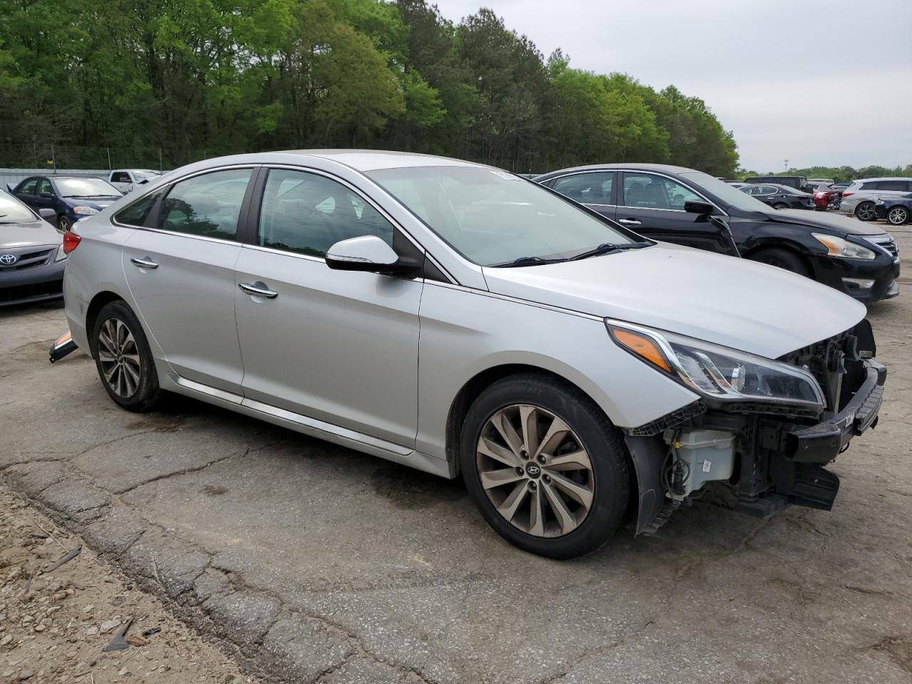 Photo 3 VIN: 5NPE34AF5FH082844 - HYUNDAI SONATA 