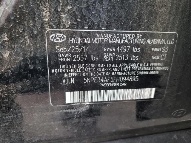 Photo 9 VIN: 5NPE34AF5FH094895 - HYUNDAI SONATA SPO 