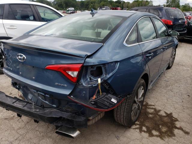 Photo 2 VIN: 5NPE34AF5FH100646 - HYUNDAI SONATA SPO 