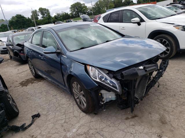 Photo 3 VIN: 5NPE34AF5FH100646 - HYUNDAI SONATA SPO 